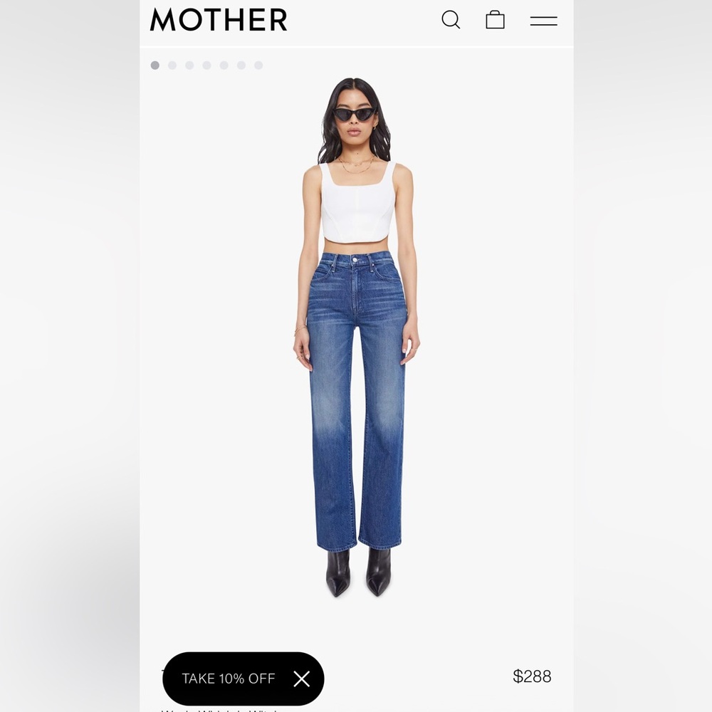 NWT MOTHER “Which is Witch” Women's Jeans